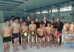 برگزاری مسابقات شنا در مجموعه ایثارگران قمصر