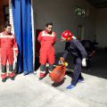 برگزاری کارگاه آموزش نکات ایمنی و آتش نشانی کارکنان دهیاری سولقان