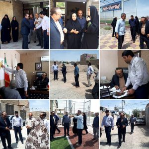 بازدید روستایی بخشدار ورامین